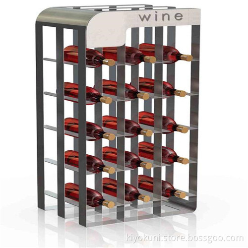 Wooden wine display beer display tower